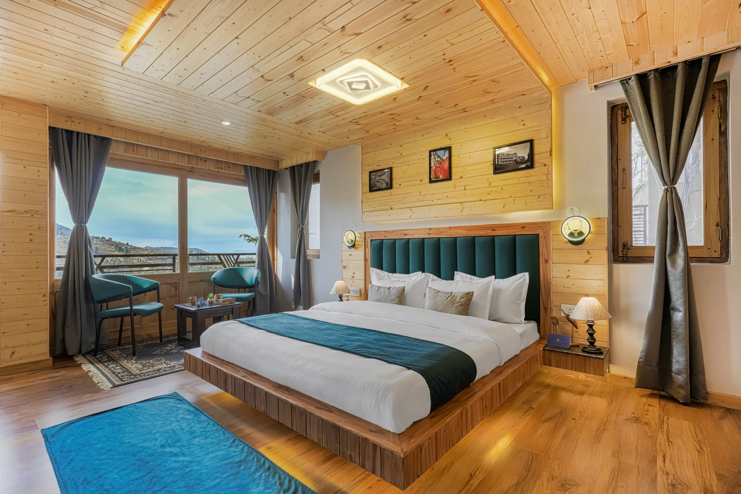 Duplex suite interior