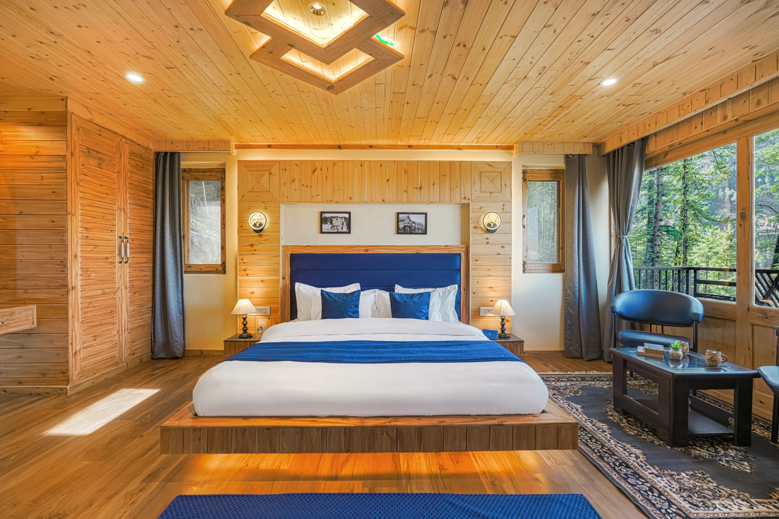 Duplex suite interior